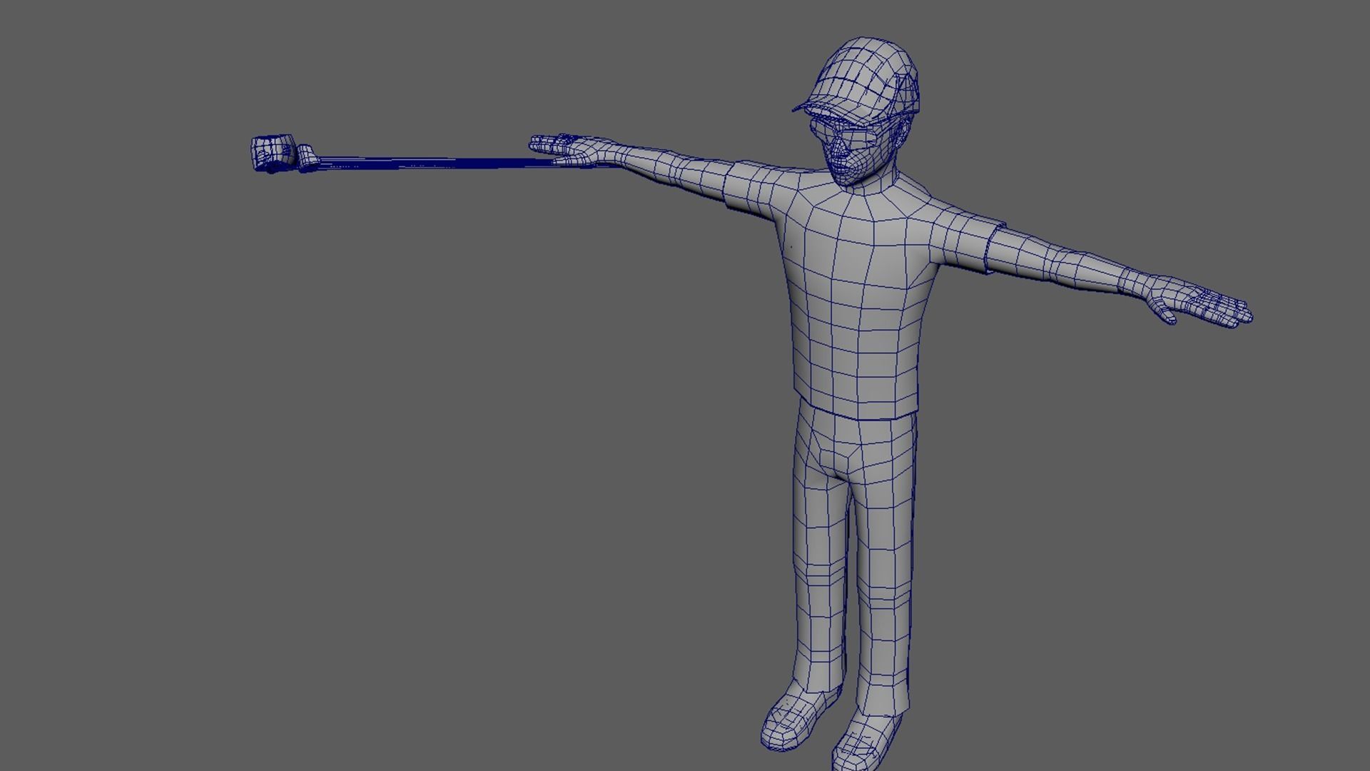 Golf Action Actions 3D model_12