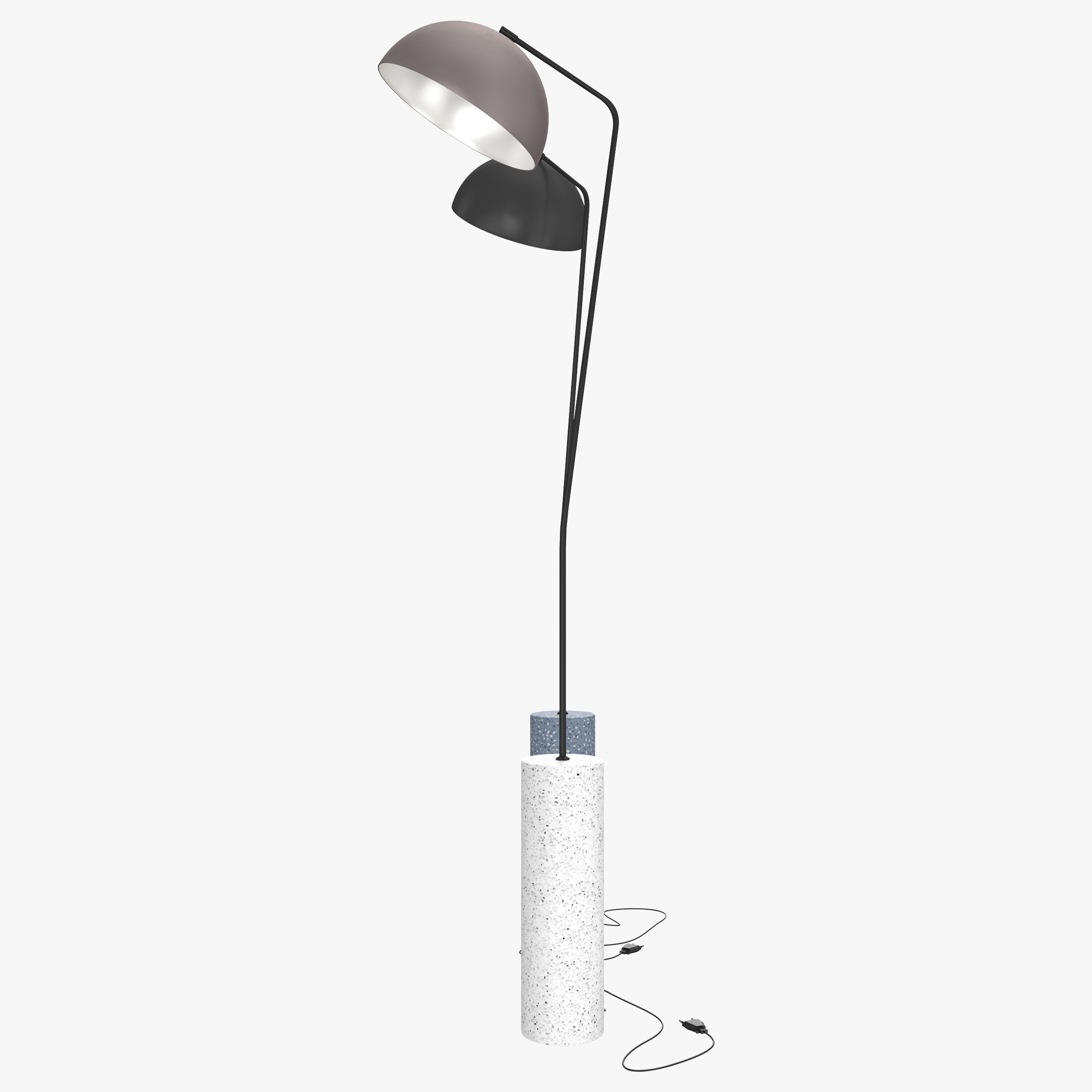 Luminaire Authentik Dome Floor Lamps 3D model_5