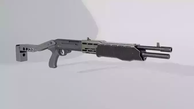 Franchi Spas 12 Low-poly 3D model