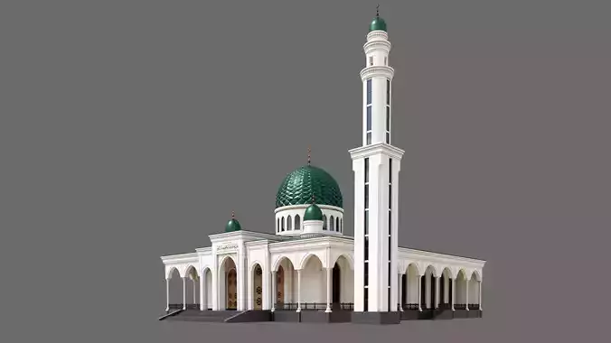 Mosque ID018 3D model