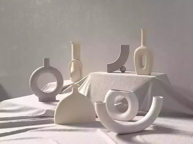 Morandi Vases Collection Set