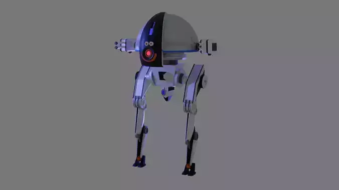 Combat Robot Model 3D model