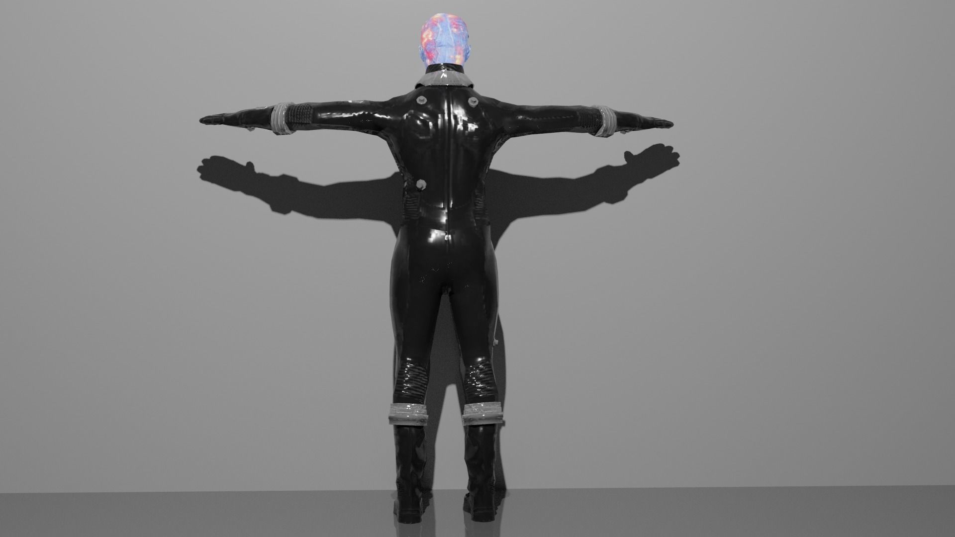 Electro  Low-poly 3D model_4