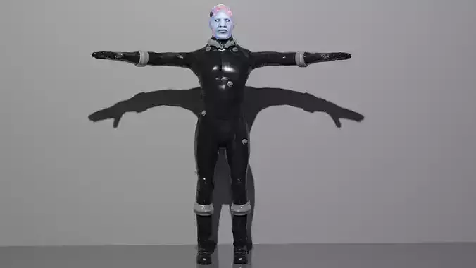 Electro  Low-poly 3D model