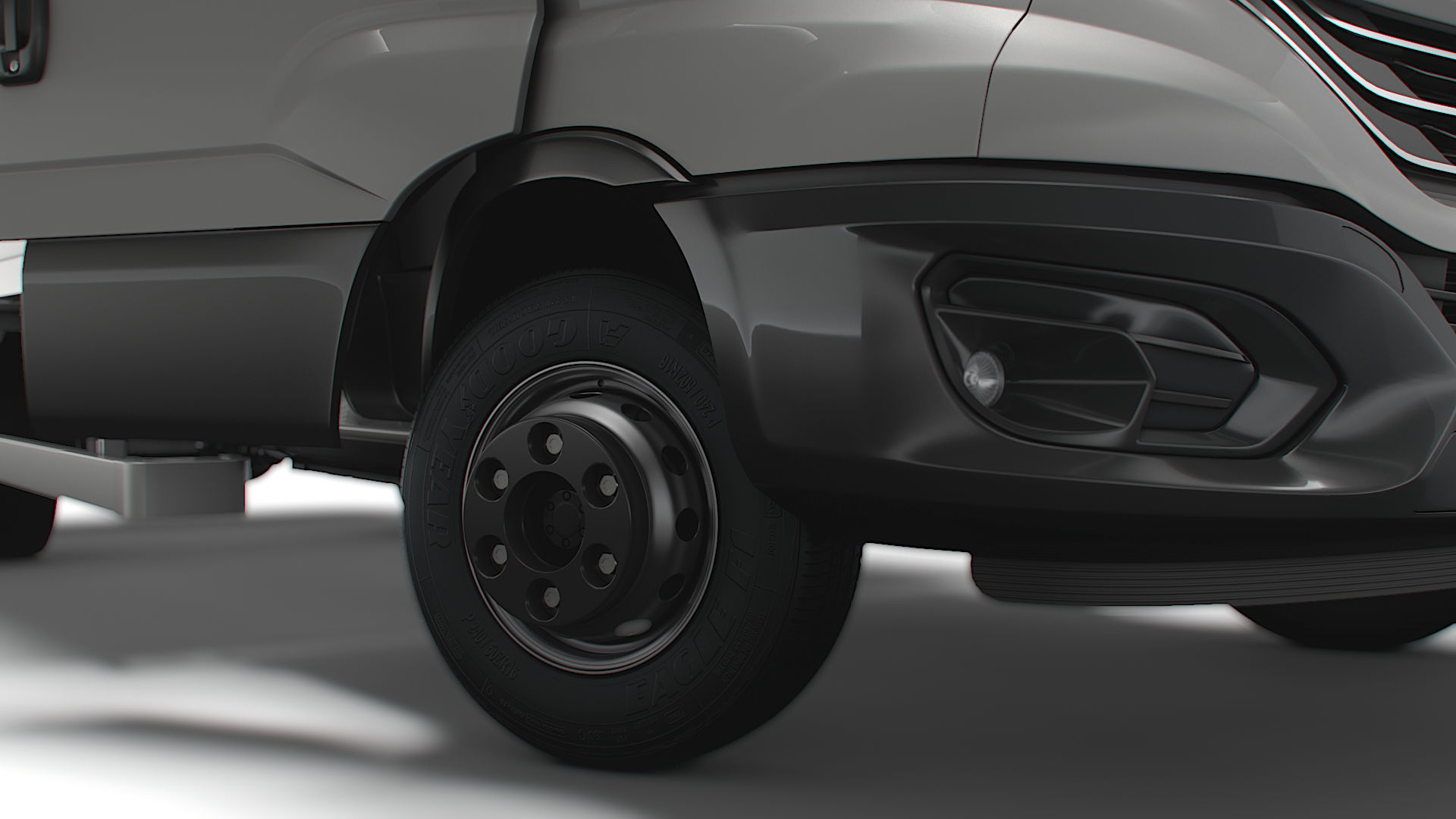 Iveco Dayli Box HQ Interior 2023 3D model_5