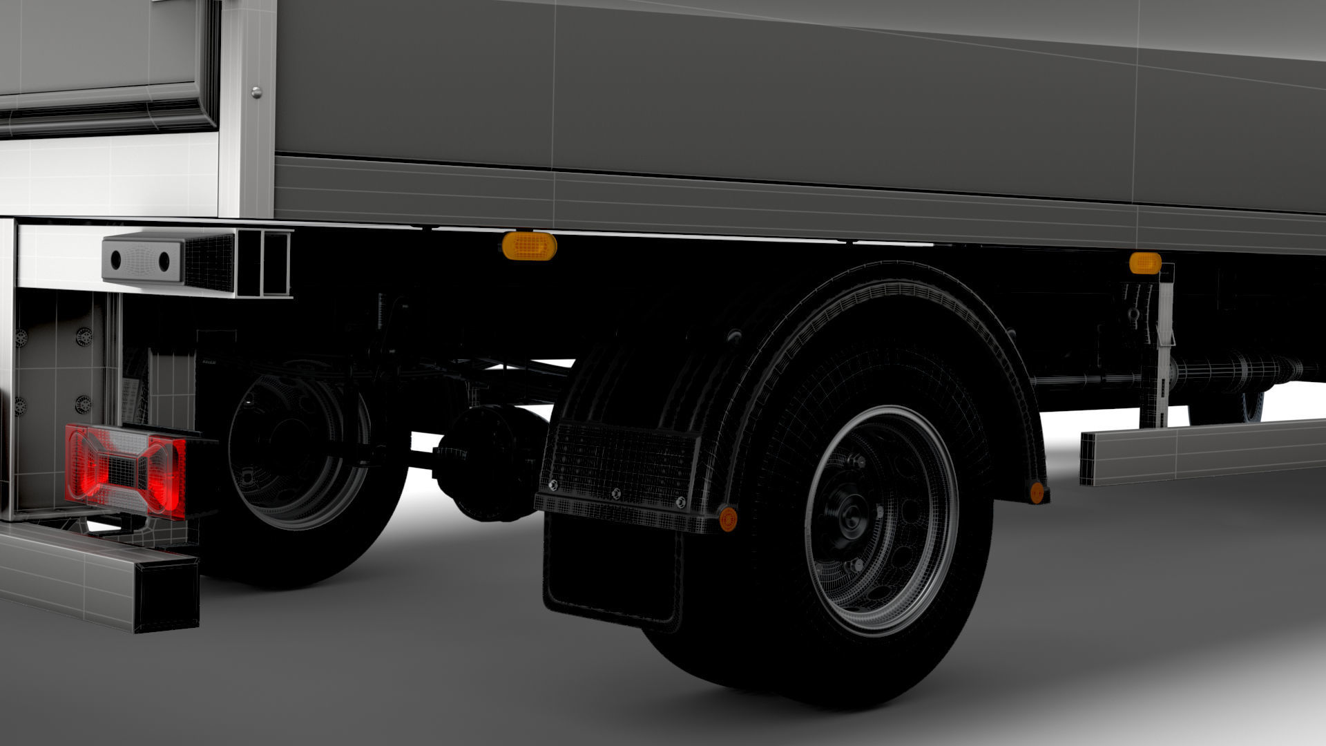 Iveco Dayli Box HQ Interior 2023 3D model_22