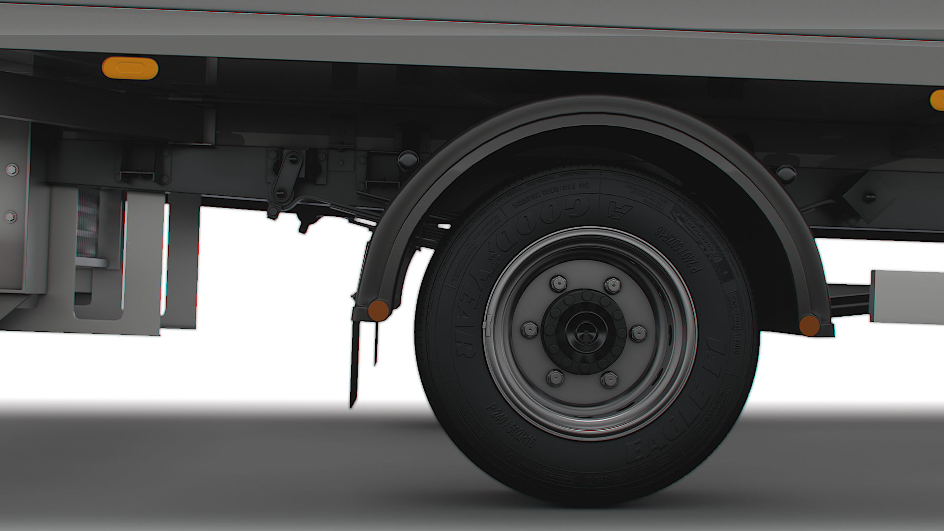 Iveco Dayli Box HQ Interior 2023 3D model_8