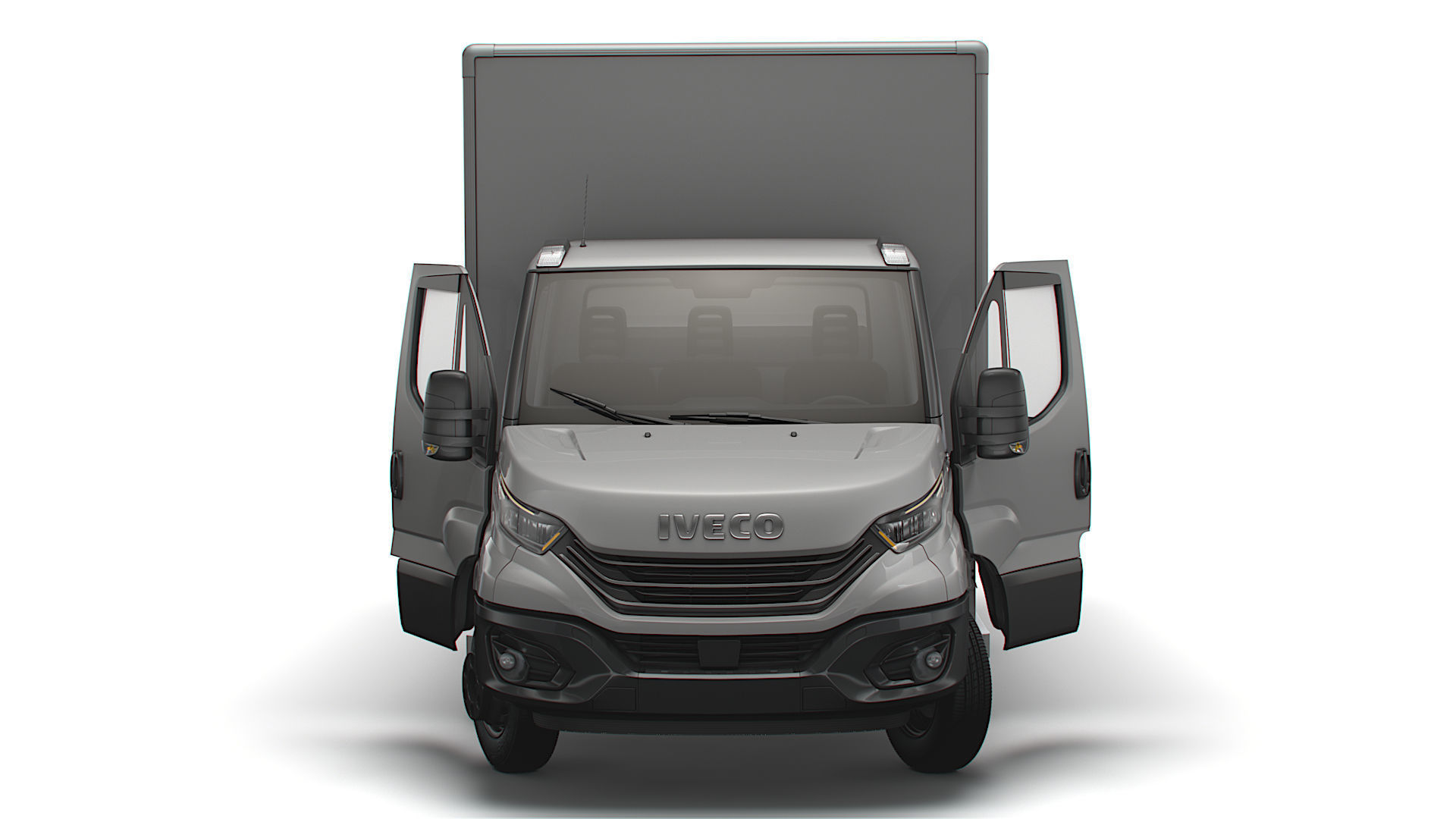 Iveco Dayli Box HQ Interior 2023 3D model_6