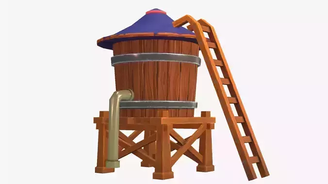 Stylized Water Tank