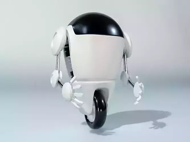 3d model of robo 3D model
