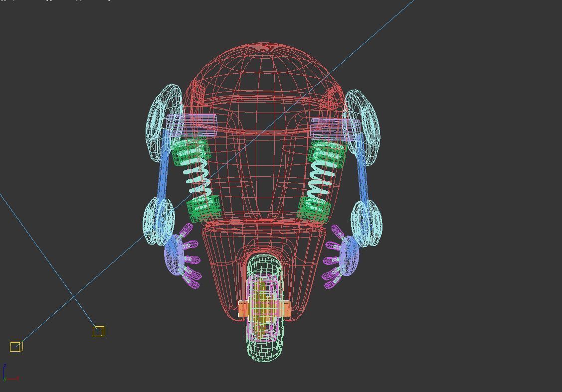 3d model of robo 3D model_5