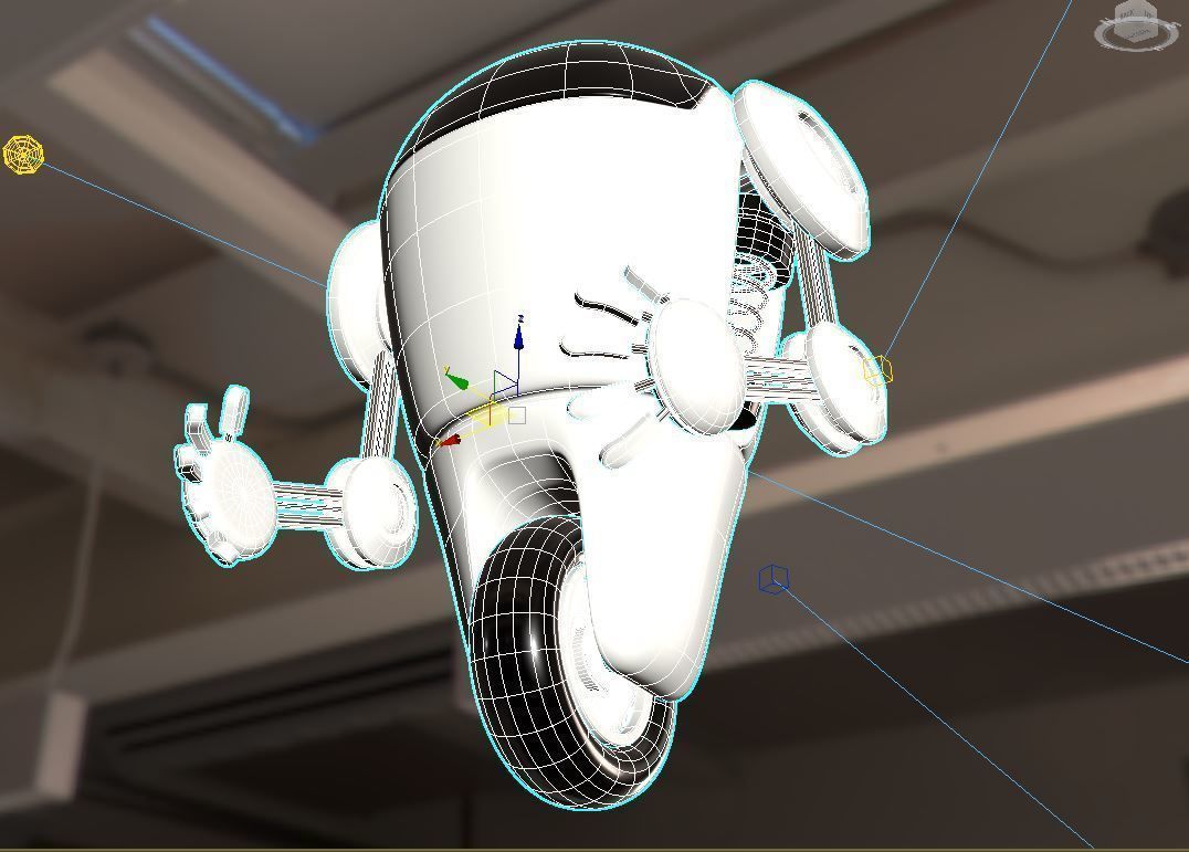 3d model of robo 3D model_4