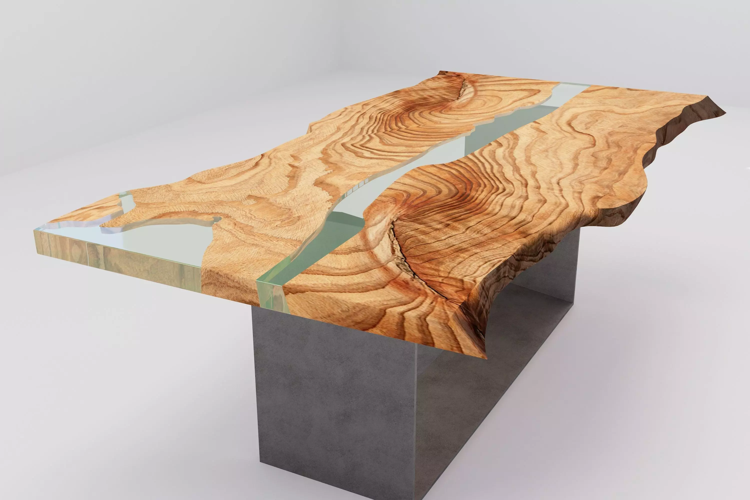 Epoksy Table Low-poly 3D model