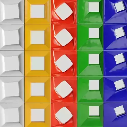 Cobogo Color Bricks Collection 2 3D model