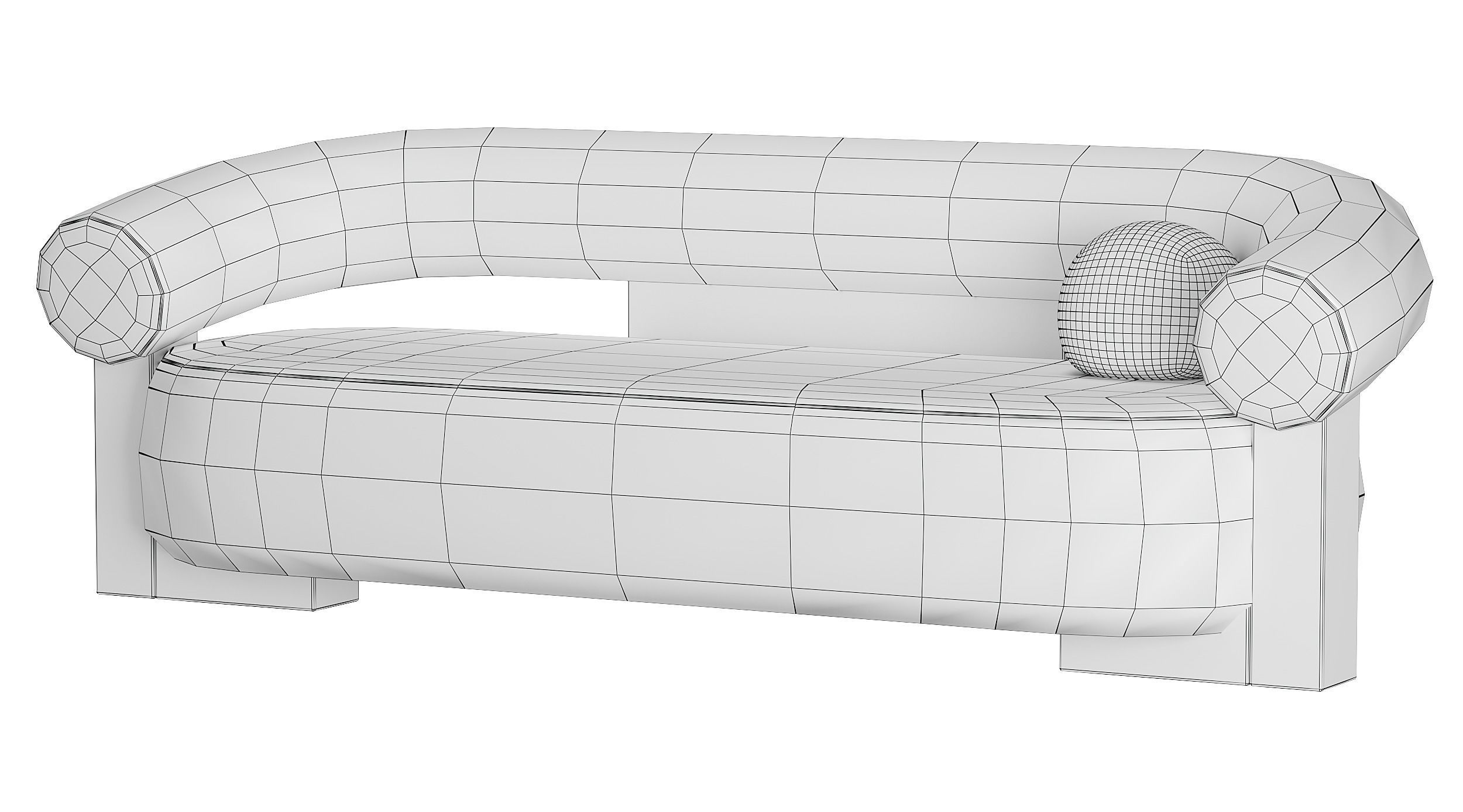 Cassette Sofa by Collector 3D model_10