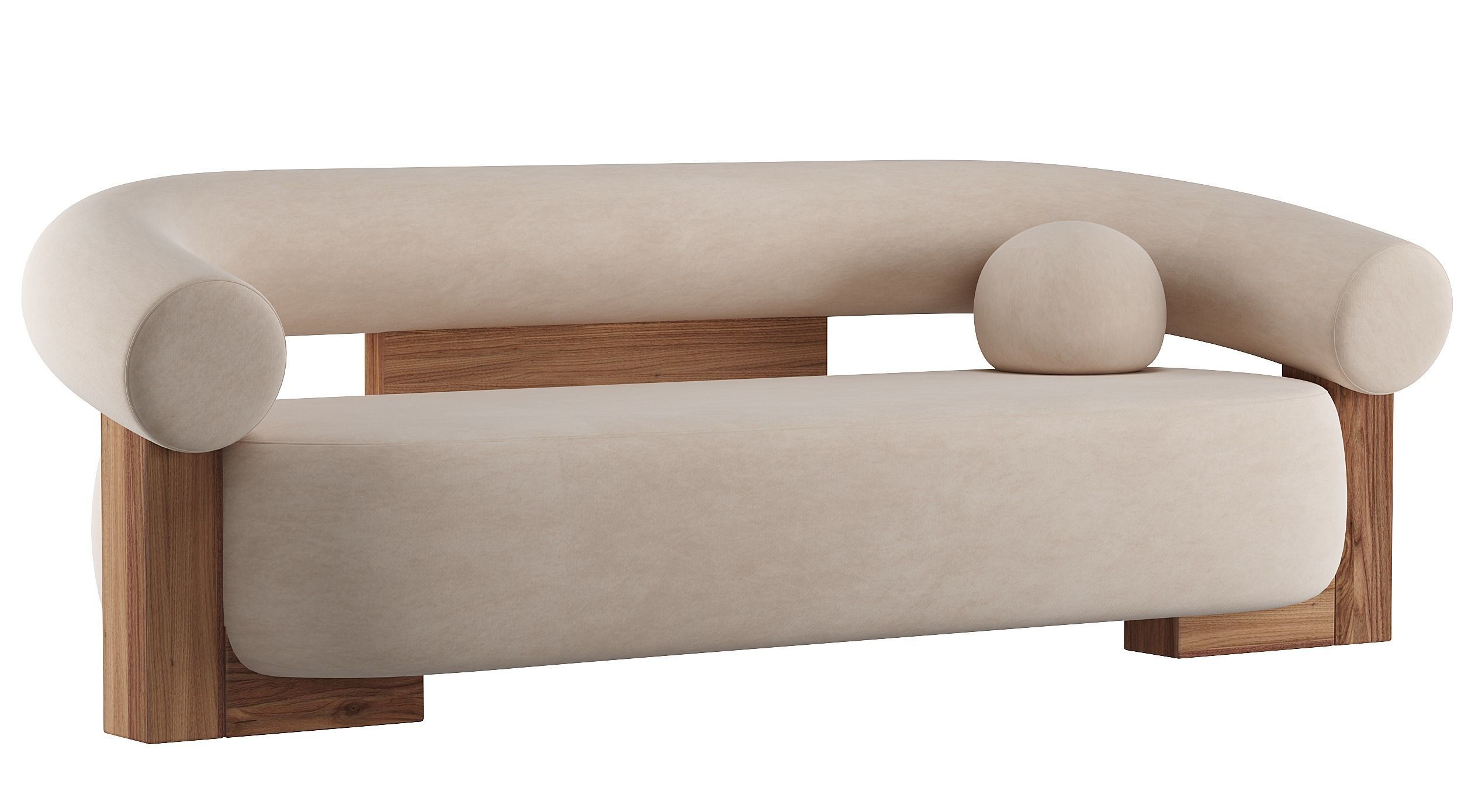 Cassette Sofa by Collector 3D model_3