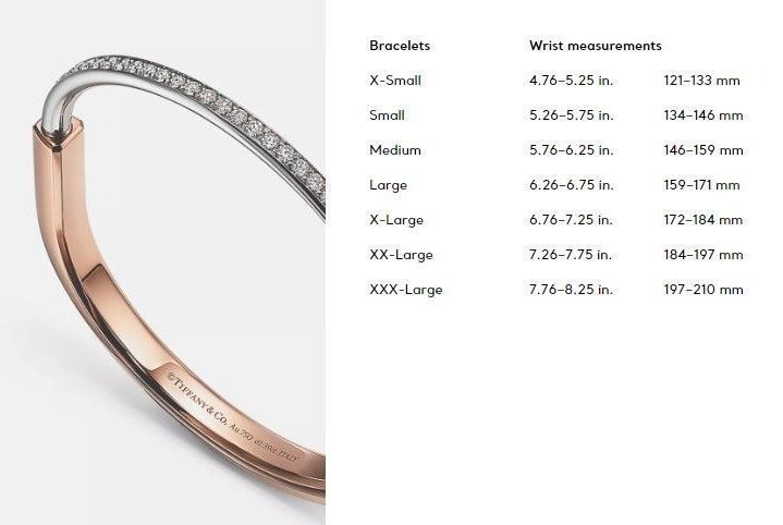 Tiffany Lock Bangle Gold with Half Pave Diamonds 3D print model_4