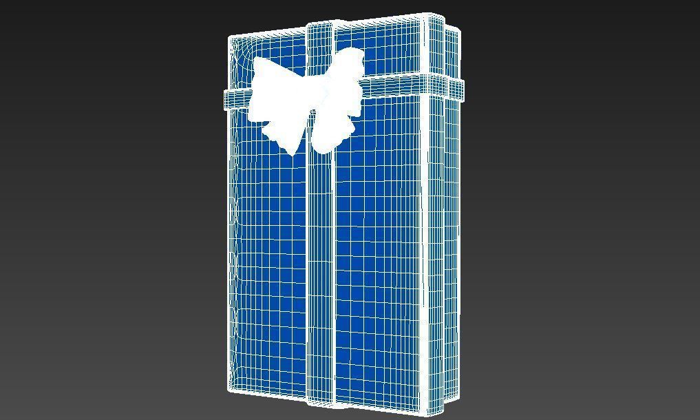 Present Box 3D model_7