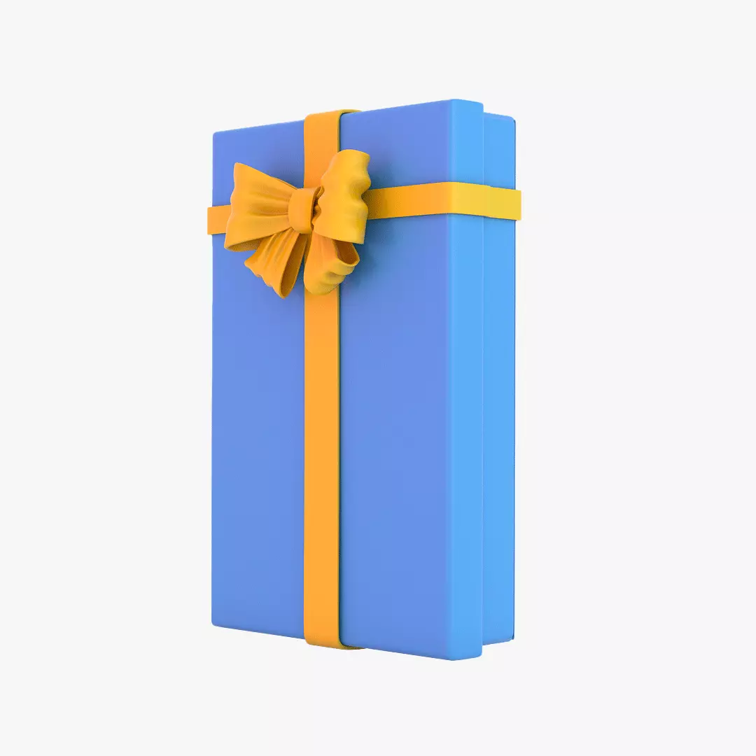 Present Box 3D model_0