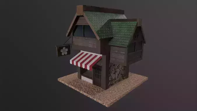 Trade Medieval Little House PBR
