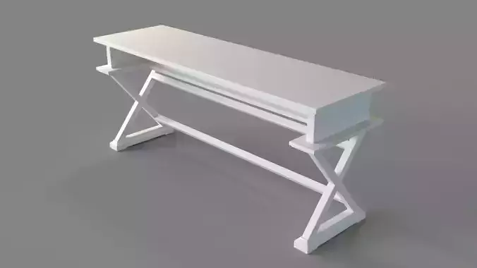 Bannister Island Console Table