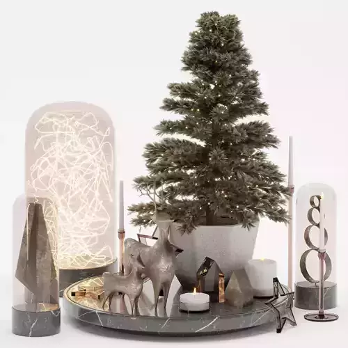 decorative set 09 3D model