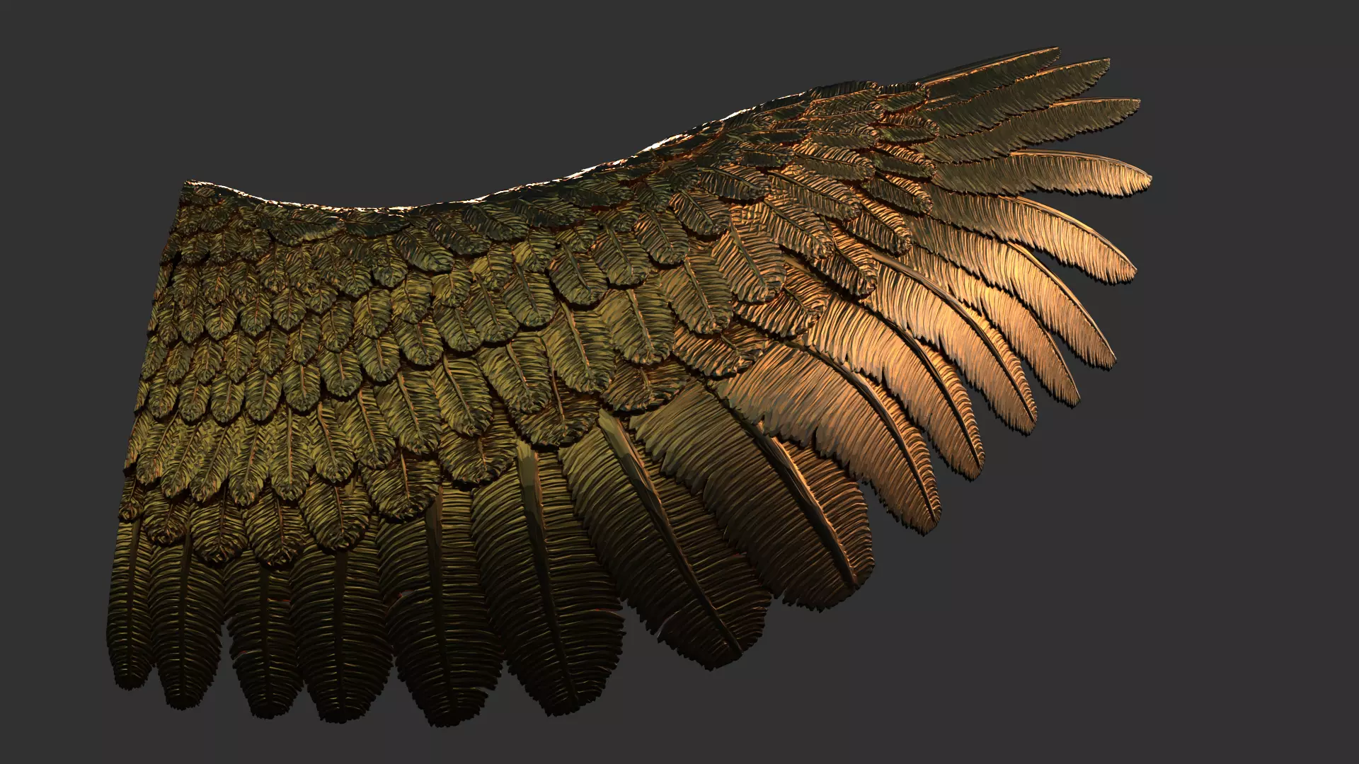Wing 01 3D print model