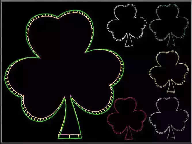 Shamrock Wire Frame