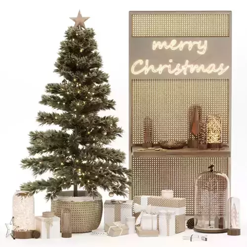 Christmas set 03 3D model