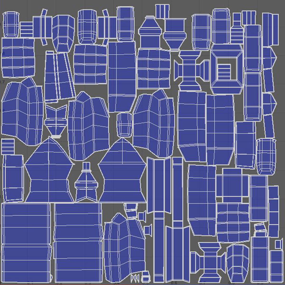 LowPoly Stylized Small House Low-poly 3D model_8