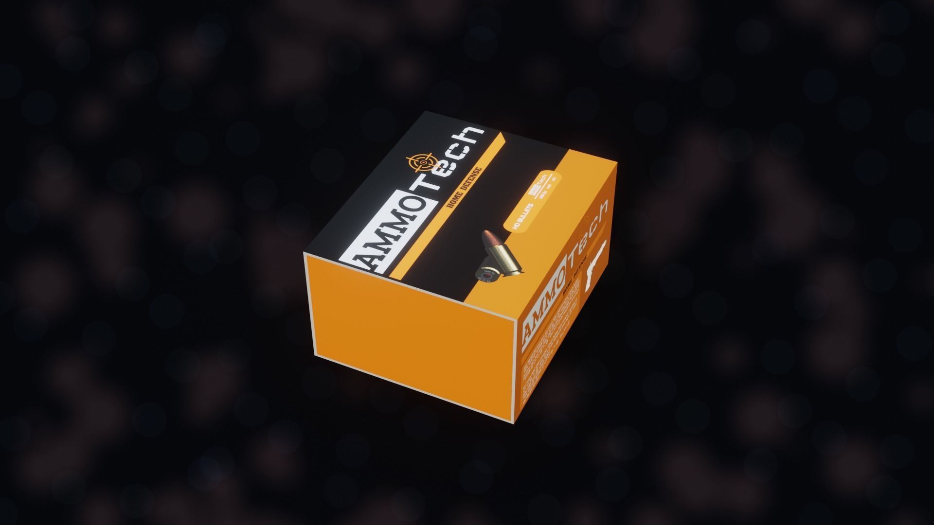 NZ 9mm Ammo Free low-poly 3D model_29