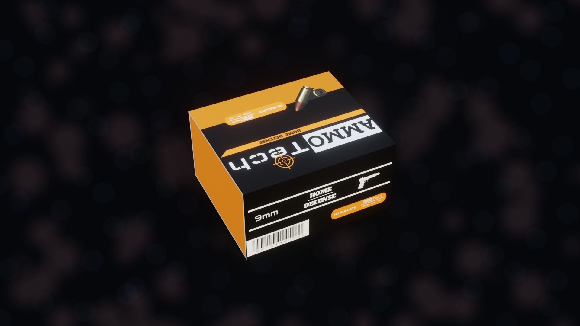 NZ 9mm Ammo Free low-poly 3D model_45