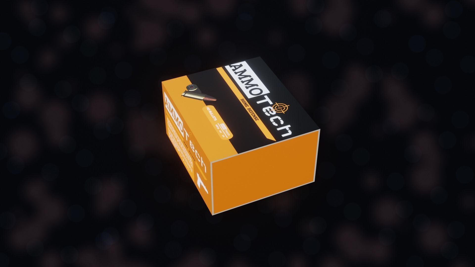 NZ 9mm Ammo Free low-poly 3D model_36