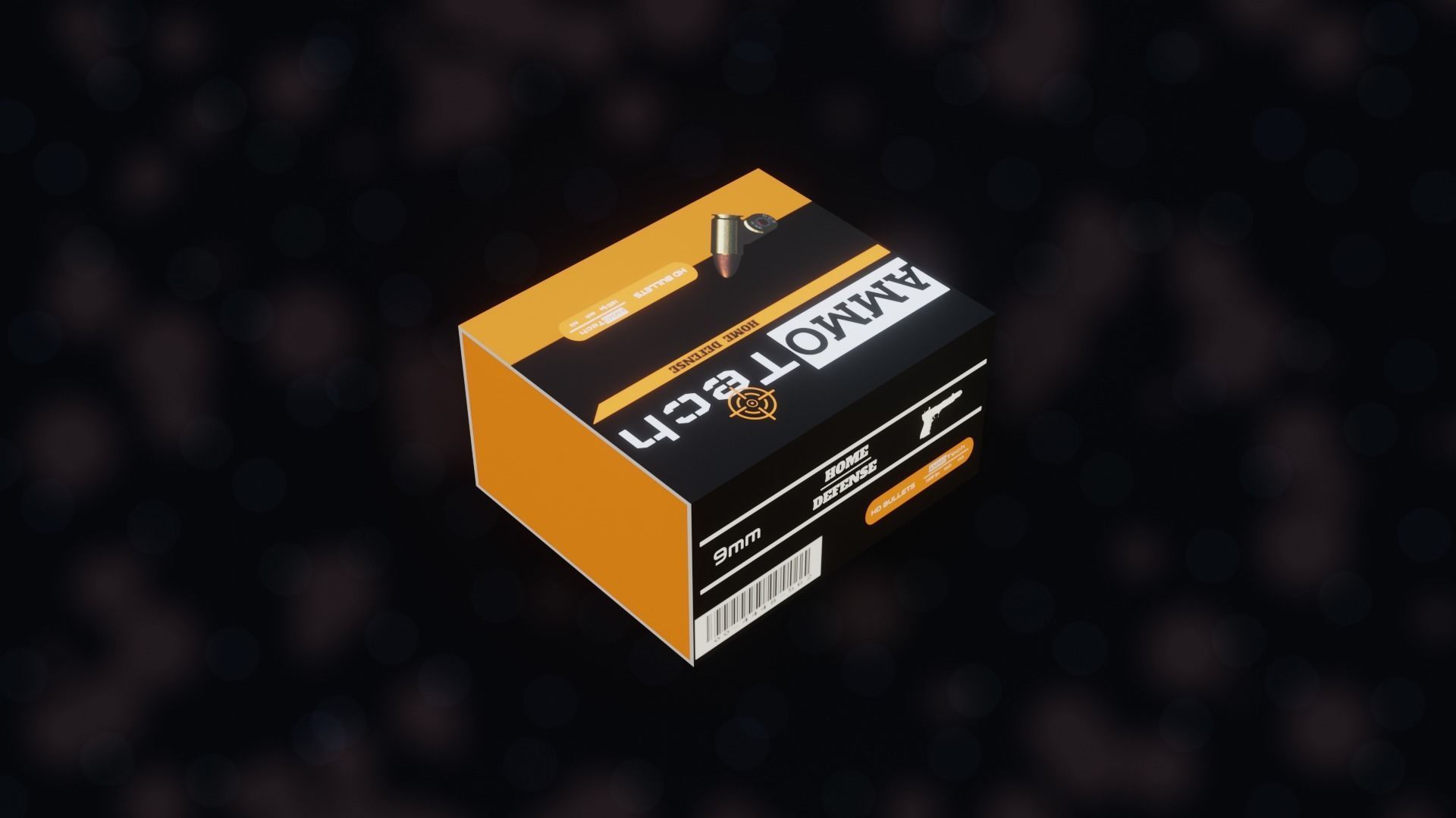 NZ 9mm Ammo Free low-poly 3D model_38