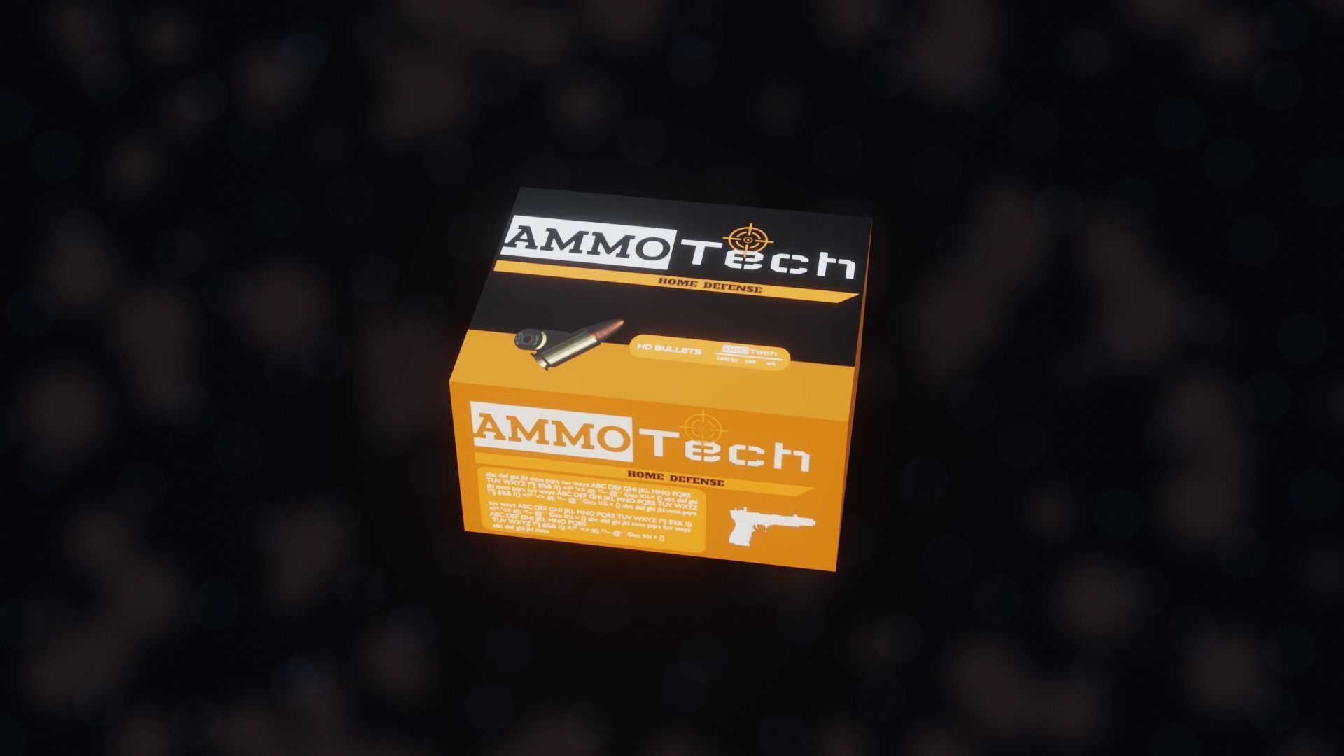 NZ 9mm Ammo Free low-poly 3D model_41