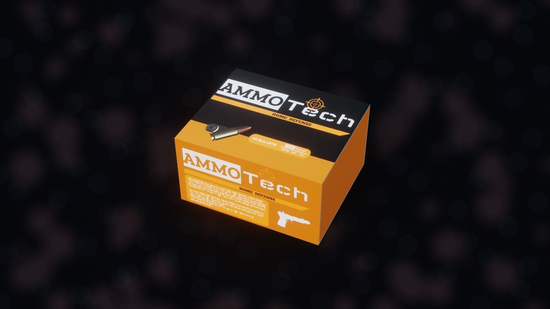 NZ 9mm Ammo Free low-poly 3D model_50