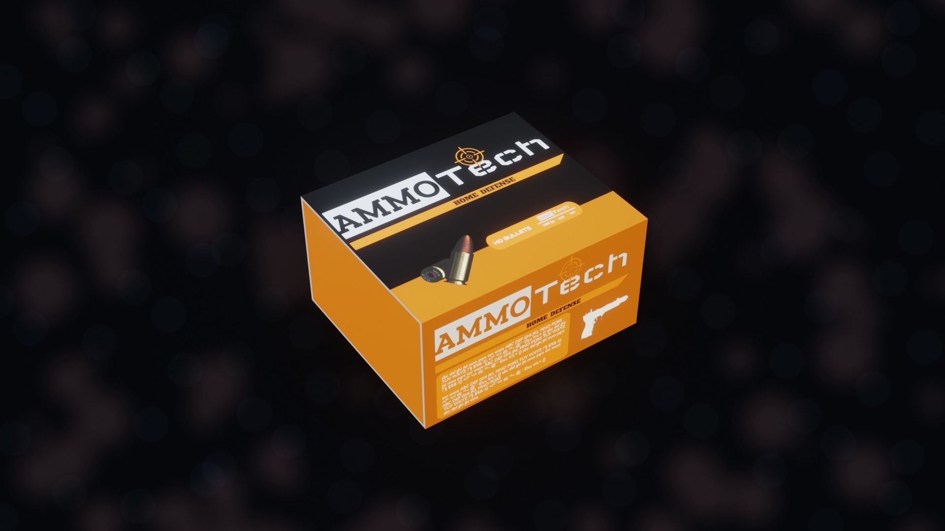 NZ 9mm Ammo Free low-poly 3D model_42