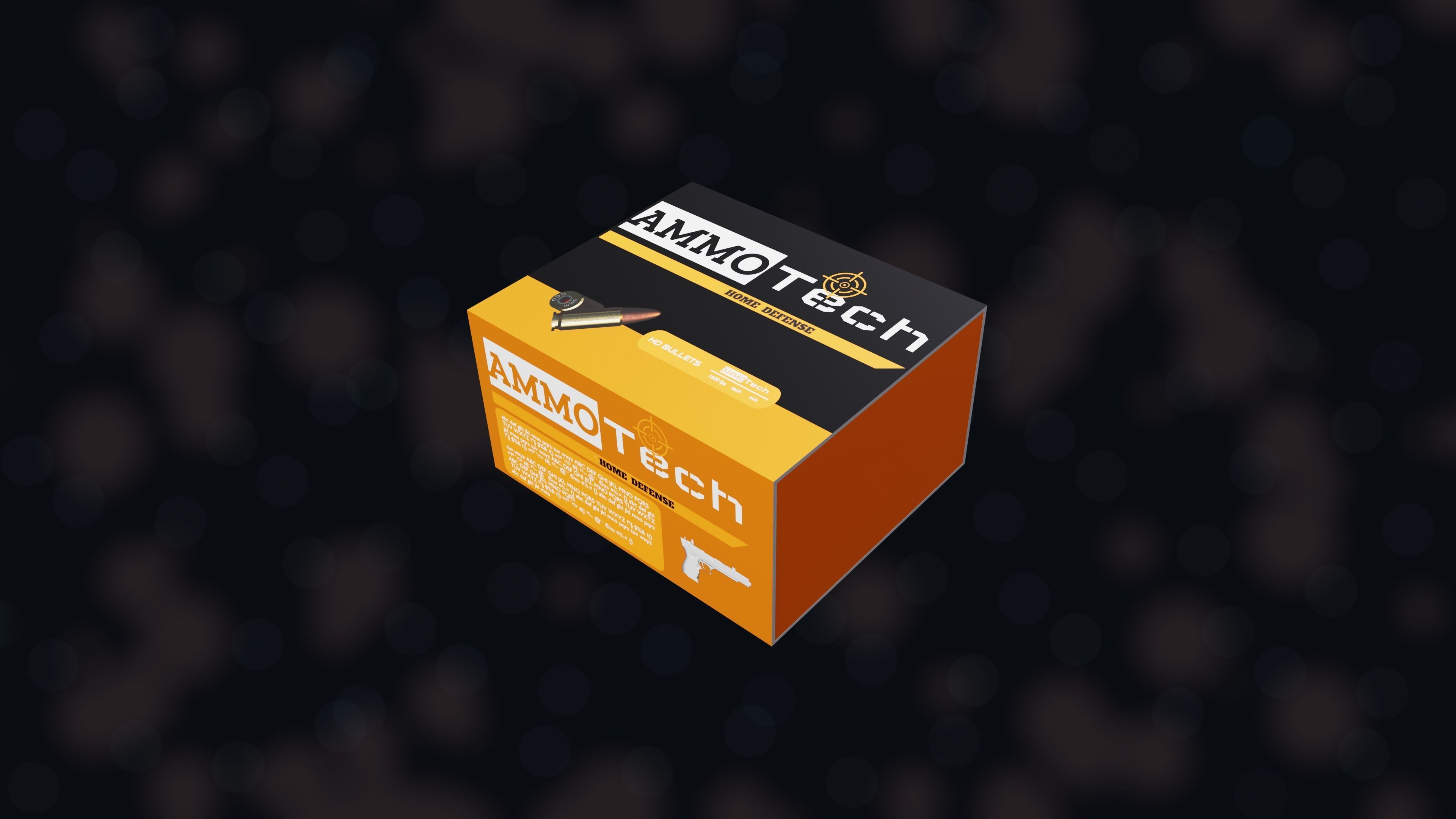 NZ 9mm Ammo Free low-poly 3D model_3