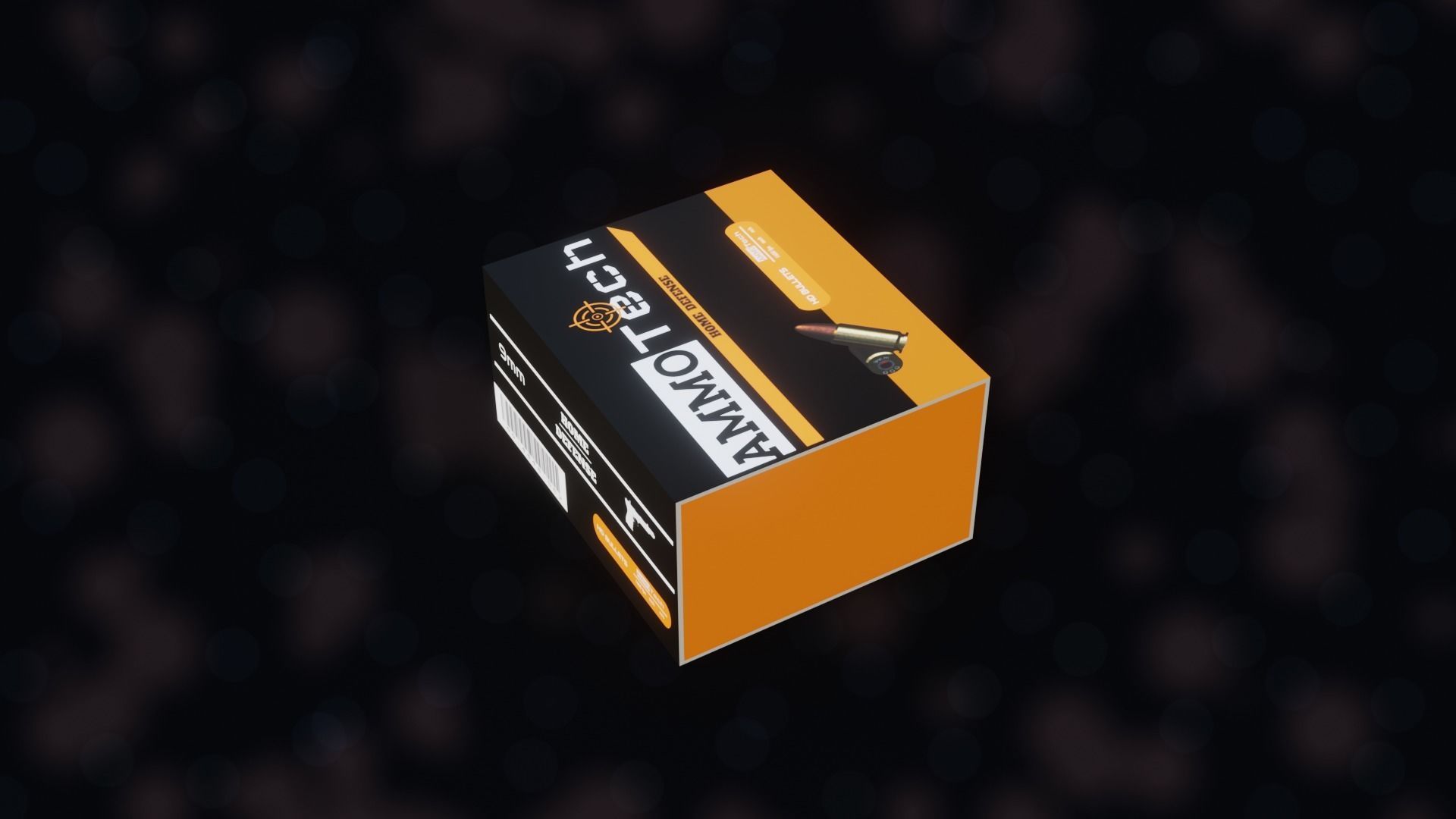 NZ 9mm Ammo Free low-poly 3D model_46