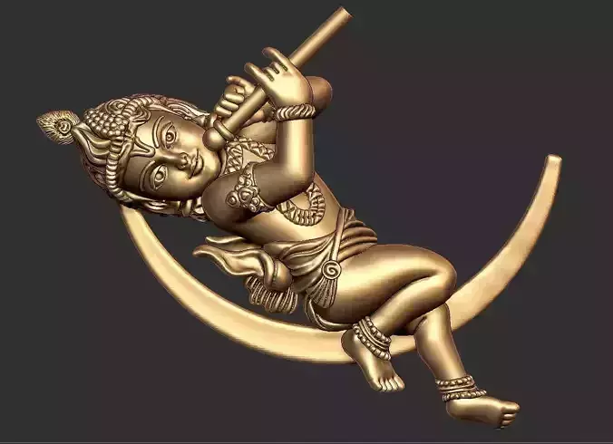 CHAILD KRISHNA PENDENT