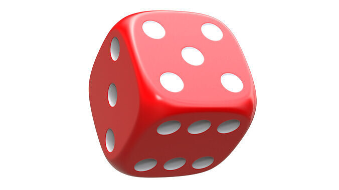 Dice Animation 3D model