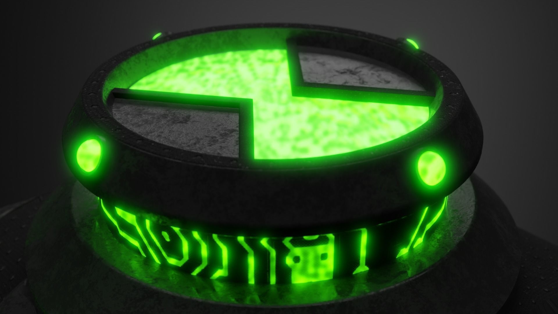 OMNITRIX 3D model_16