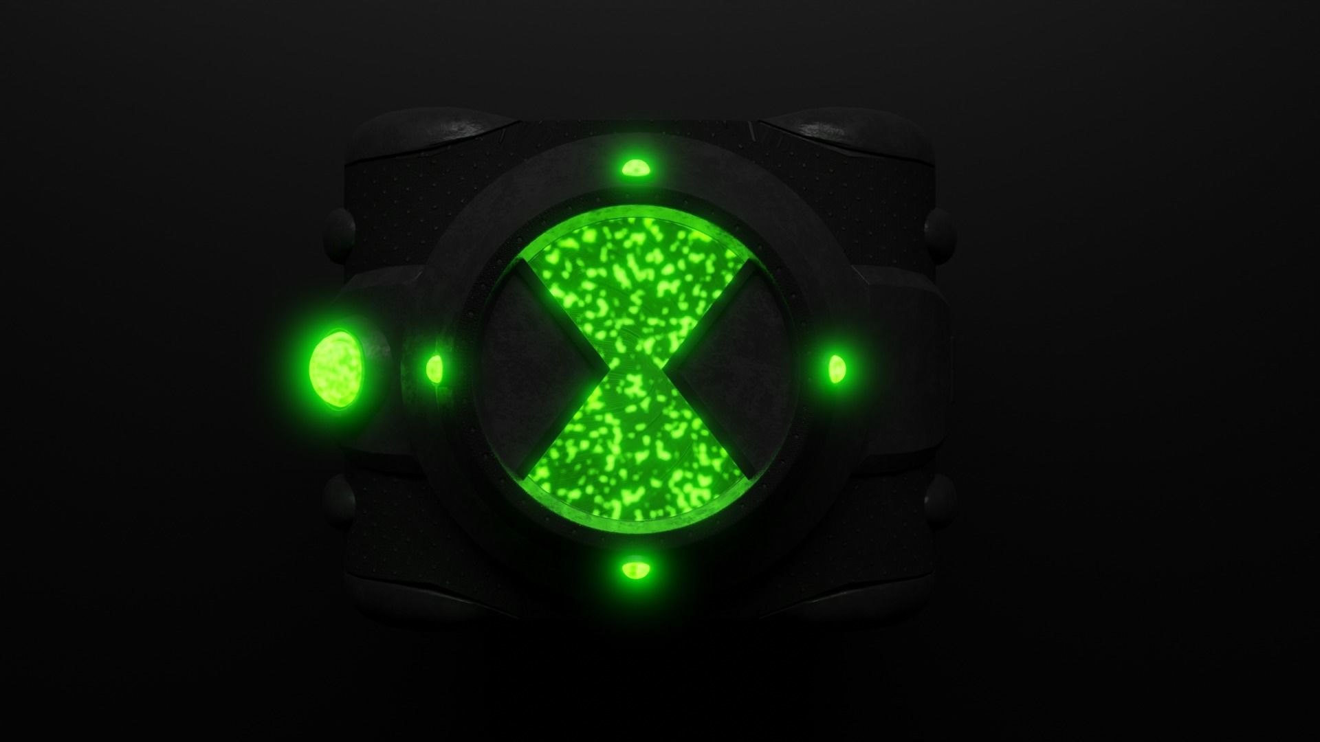 OMNITRIX 3D model_20