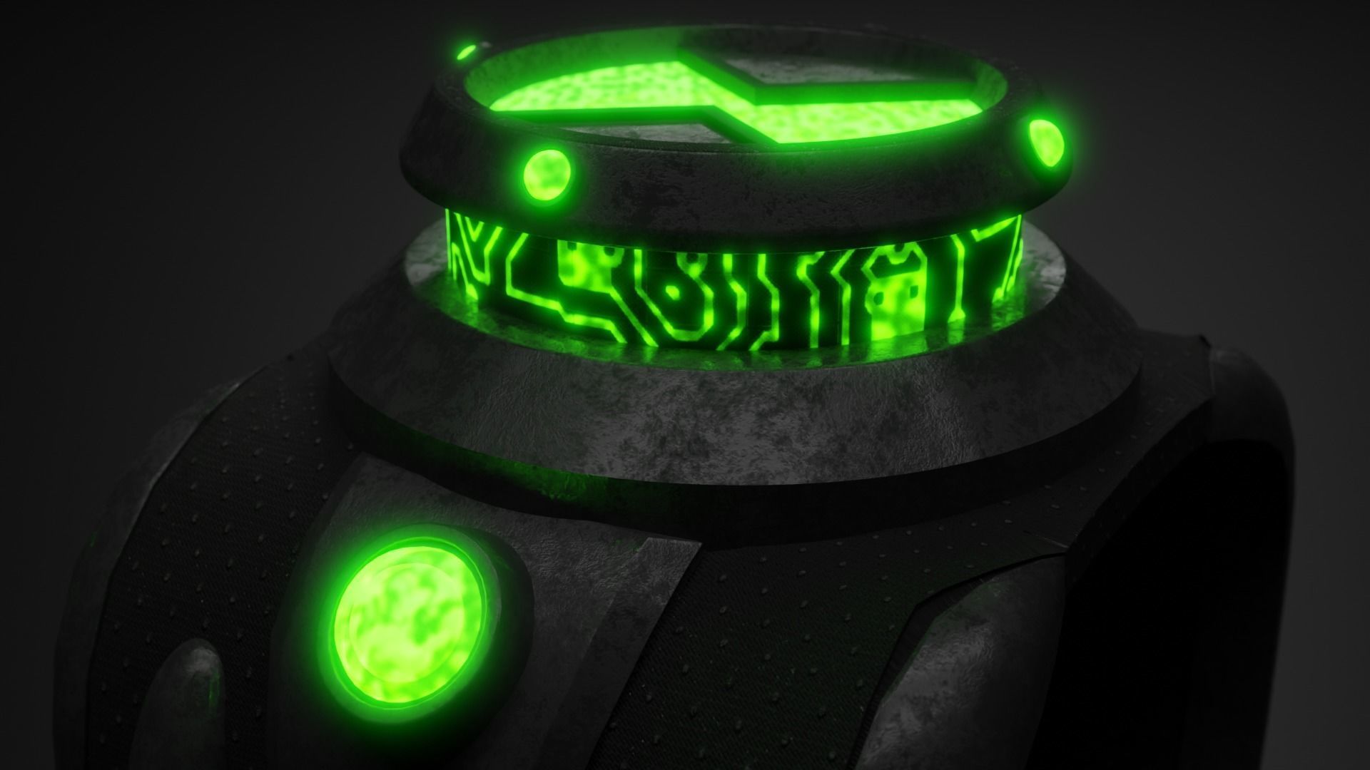 OMNITRIX 3D model_15