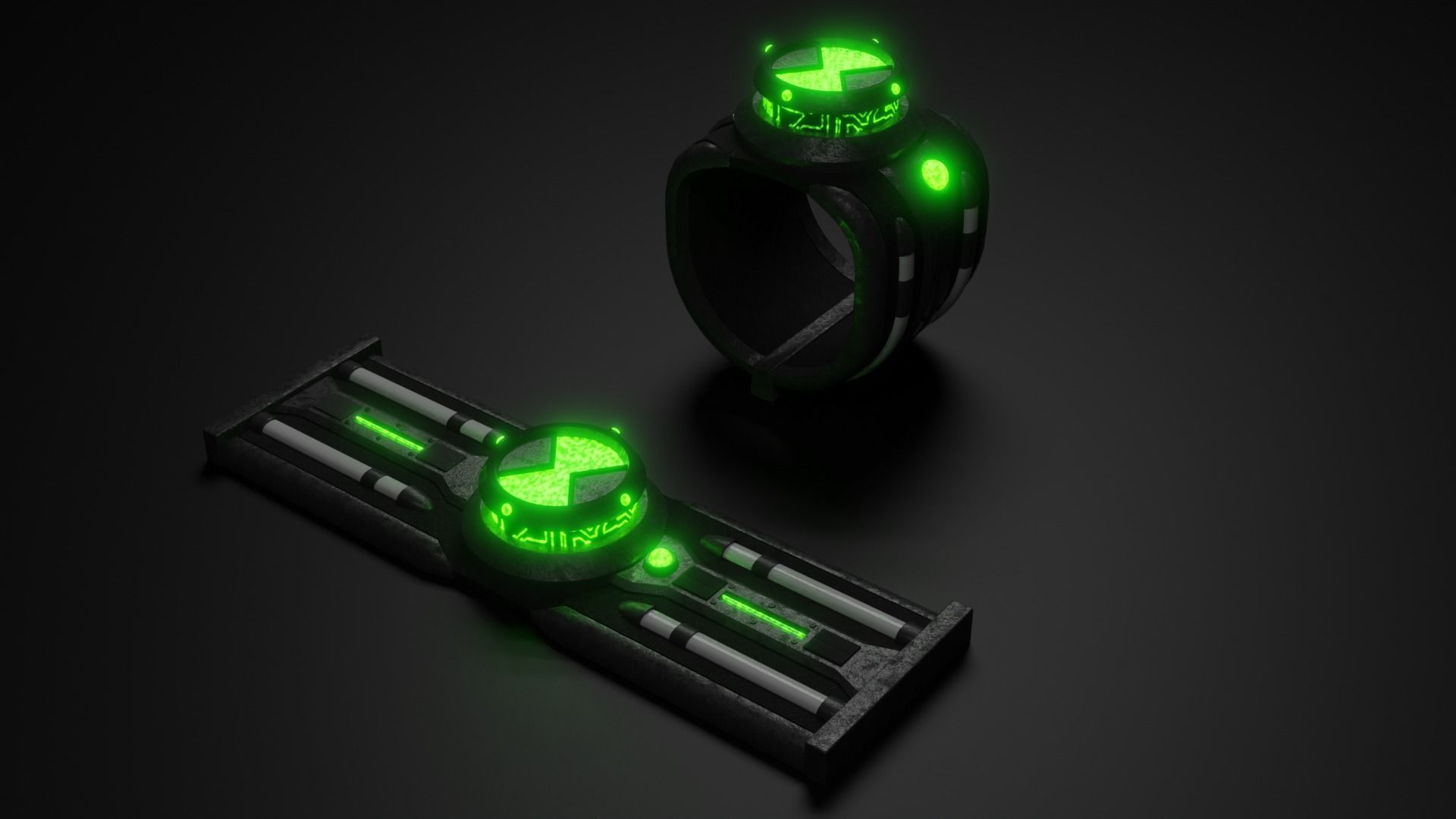 OMNITRIX 3D model_25
