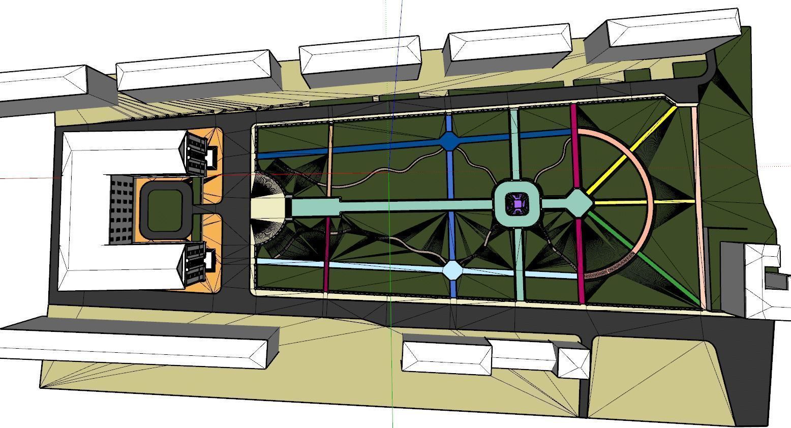 3D model of the city park 3D model_24