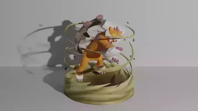 Landorus Therian forme 3D print model 3D print model