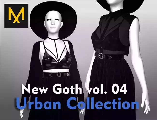 New Goth Outfit vol 04 Urban Collection
