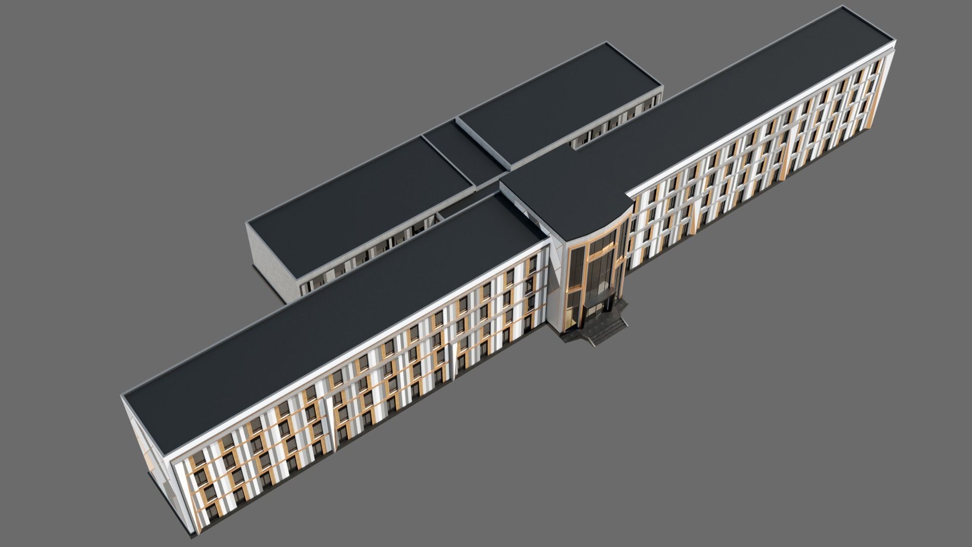 High School ID029 3D model_4