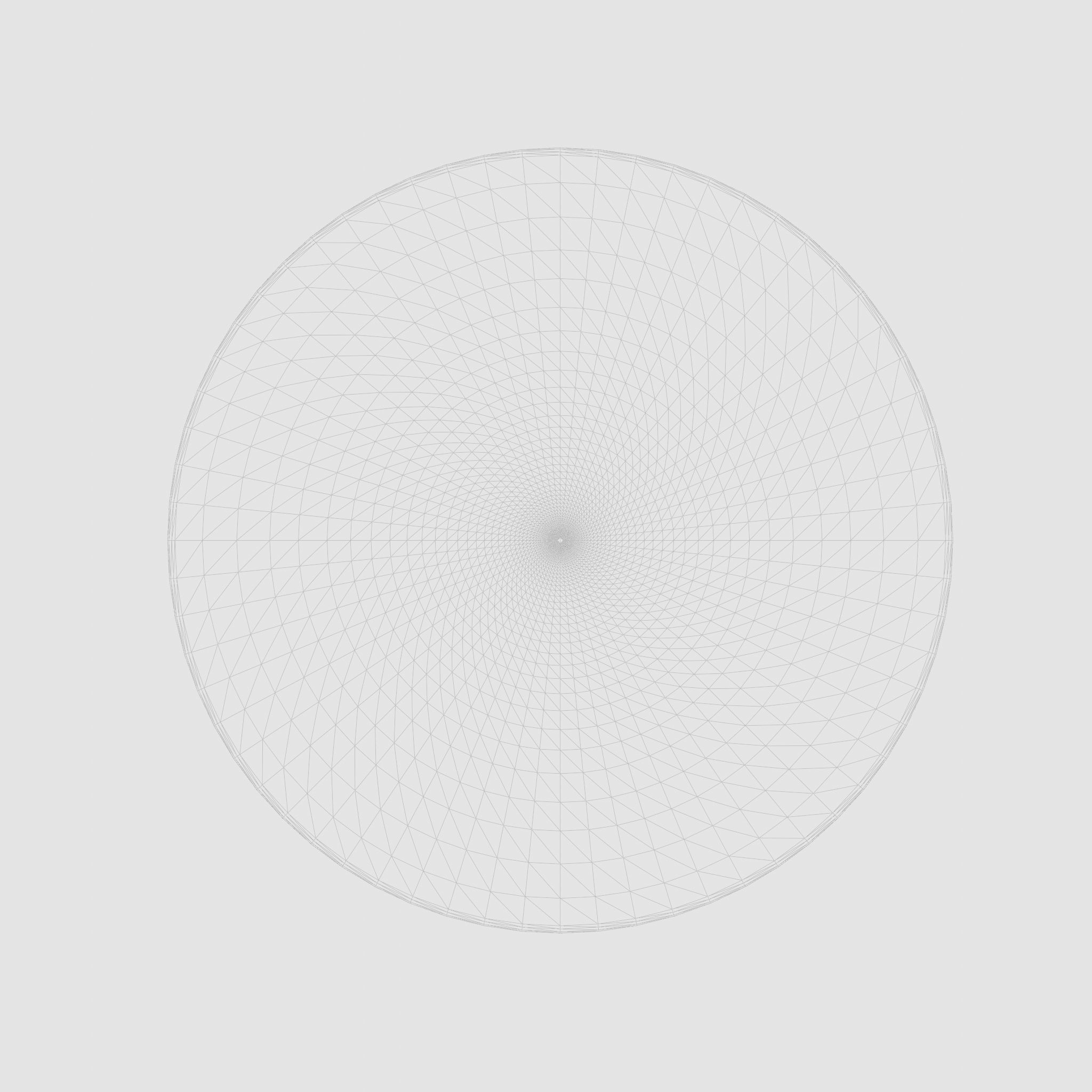 3D Model of a small round rug in woven jute quality Low-poly 3D model_9